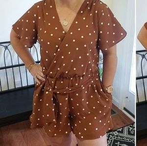 Gibson romper size large nwots